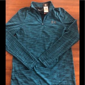 Men’s under armpit heat gear half zip